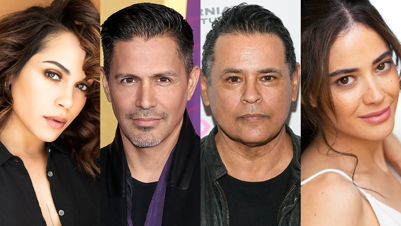 Bildkombination der vier Hauptdarsteller Monica Raymund, Jay Hernandez, Raymond Cruz und Edy Ganem