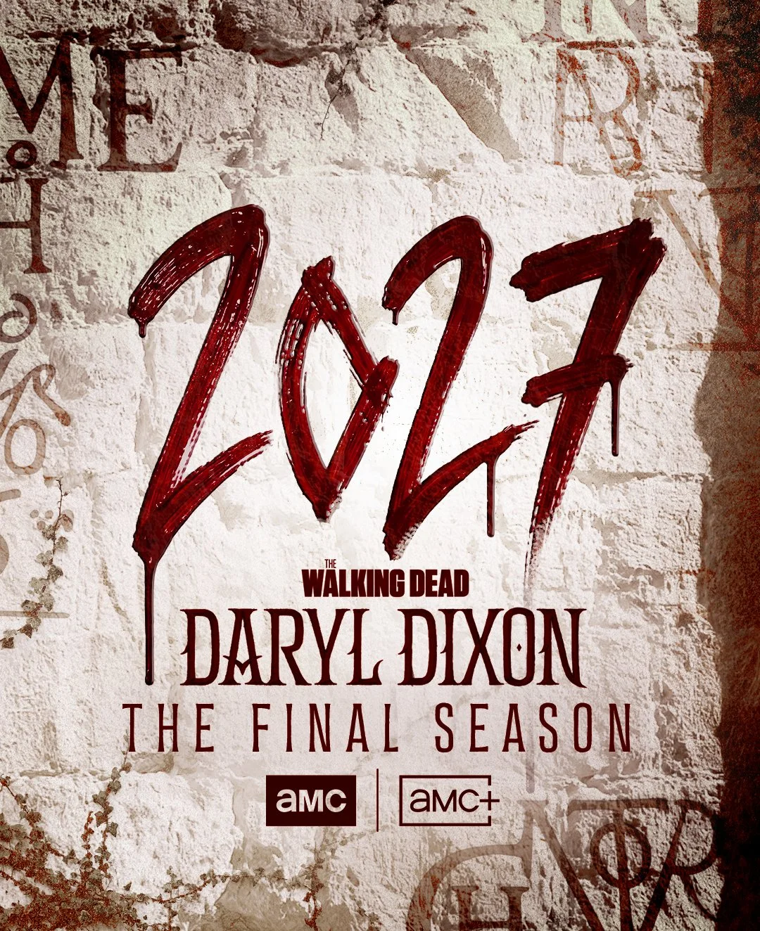 Ankündigungsmotiv zur finalen Staffel von The Walking Dead: Daryl Dixon